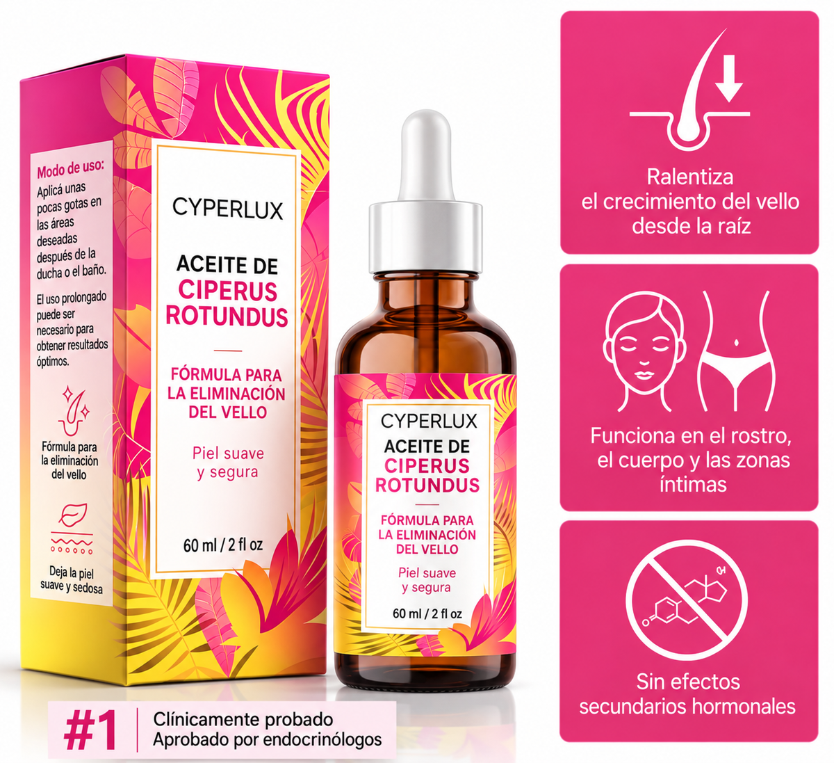 Aceite de Cyperus Rotundus CYPERLUX™