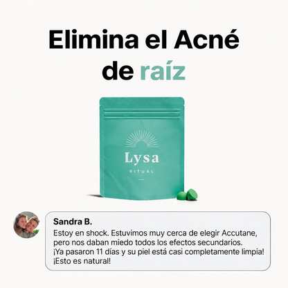 Gomitas Lysa para el acné
