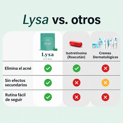 Gomitas Lysa para el acné